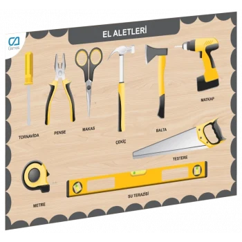 Mey İthalat® CAAHS-3210 AHŞAP EL ALETLERİ BUL-TAK