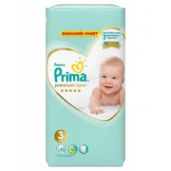 Mey İthalat®   Care Eko Paket 3 Beden 52 Adet
