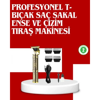 Mey İthalat® Daling Profesyonel Tıraş Makinesi Islak ve Kuru Kullanım