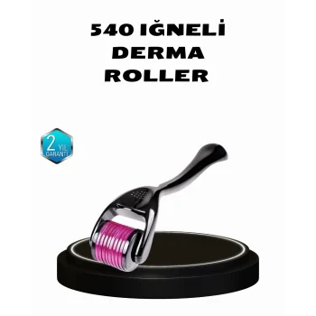 Mey İthalat® Derma Roller Titanyum İğneli Cilt Yenileyici – Akne, Kırışıklık ve Leke Karşıtı