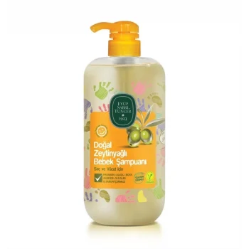 Mey İthalat®   Doğal Zeytinyağlı Bebek Şampuanı 600 ml