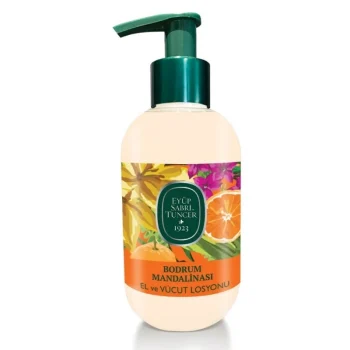 Mey İthalat®   Doğal Zeytinyağlı El ve Vücut Losyonu 280 ml Bodrum Man ası