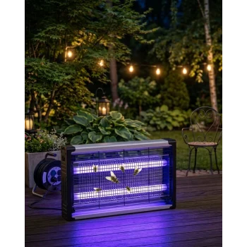 Mey İthalat® Elektrikli Sinek Öldürücü Lamba Sessiz Çalışan UV Işıklı Haşere Kovucu 6W