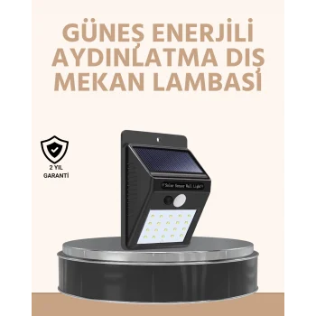 Mey İthalat® Enerji Tasarruflu ve Otomatik Sensörlü LED Güneş Işığı – Dış Mekan Uyumlu