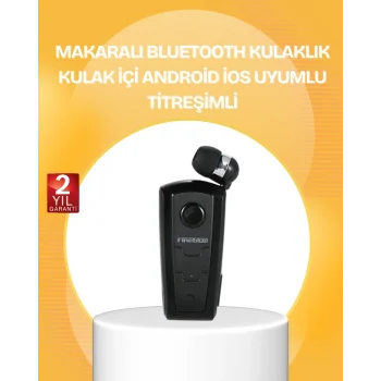 Mey İthalat® Fineblue F910 Bluetooth Kulaklık Gürültü Azaltma Titreşimli Tasarım