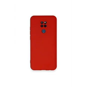 Mey İthalat®  General Mobile GM 20 Kılıf Nano içi Kadife Silikon - Kırmızı