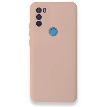 Mey İthalat®  General Mobile GM 21 Plus Kılıf Nano içi Kadife Silikon - Pudra