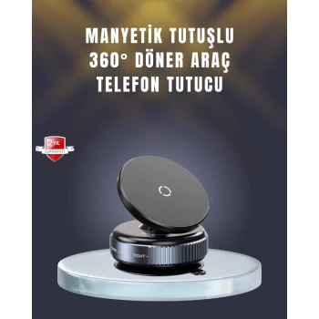 Mey İthalat® Güçlü Manyetik Araç Telefon Tutucu Evrensel Uyumluluk