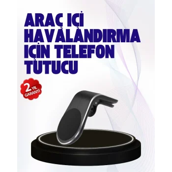 Mey İthalat® Güçlü Mıknatıslı Araç İçi Telefon Tutucu – Evrensel Uyum
