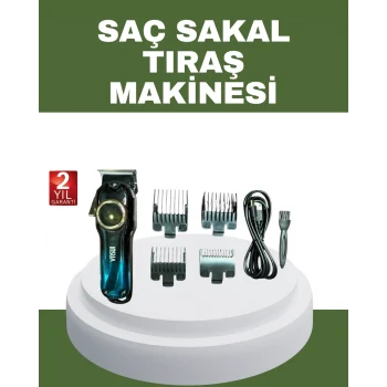 Mey İthalat® Güçlü Motorlu Paslanmaz Çelik Bıçaklı Saç Kesim Makinesi