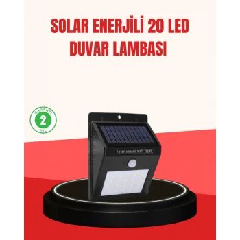 Mey İthalat® Güneş Enerjili Su Geçirmez Dış Mekan Aydınlatma