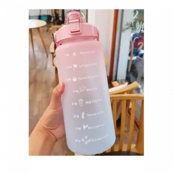 Mey İthalat® Günlük Motivasyon Su Matarası 2 Litre