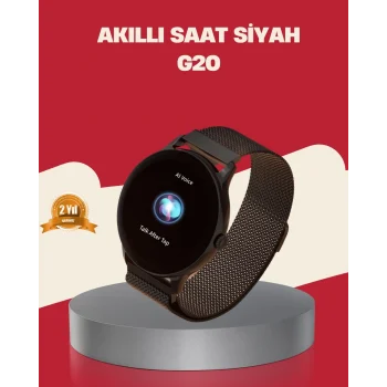 Mey İthalat® Haino Teko G20 Mini – Şık, Suya Dayanıklı, Bildirim ve Spor Modlu Akıllı Saat