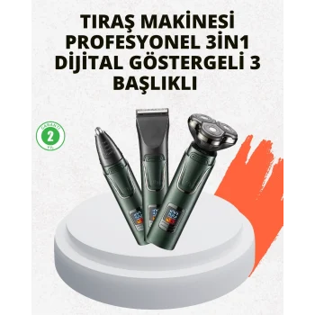 Mey İthalat® Hareket Halinde Kullanıma Uygun Tıraş Makinesi
