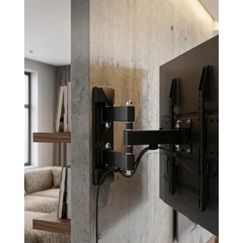 Mey İthalat® Hareketli TV Askı Aparatı 27 55 İnç LCD LED Duvar Askı Aparatı