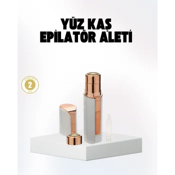 Mey İthalat® Hassas Ciltler İçin Yüz Epilatörü – Kaş ve Bıyık