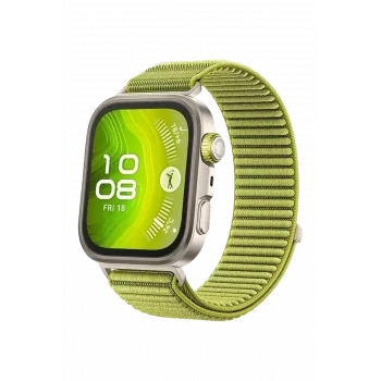 Mey İthalat®  Huawei Fit 4 Braid Kordon - Açık Yeşil