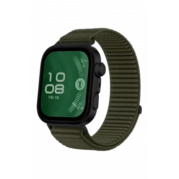 Mey İthalat®  Huawei Fit 4 Braid Kordon - Koyu Yeşil