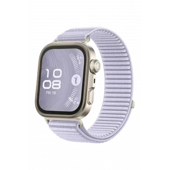 Mey İthalat®  Huawei Fit 4 Braid Kordon - Lila