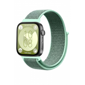 Mey İthalat® Huawei Fit 4 Hasırlı Cırtcırtlı Kordon - Turkuaz