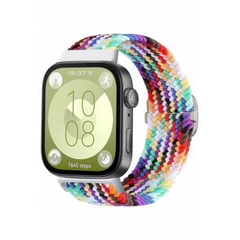 Mey İthalat® Huawei Fit 4 Star Kordon - Gökkuşağı 2