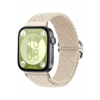 Mey İthalat® Huawei Fit 4 Star Kordon - Gri-Turuncu