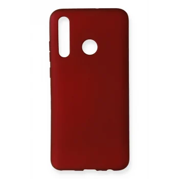 Mey İthalat®  Huawei Honor 20 Lite Kılıf First Silikon - Bordo