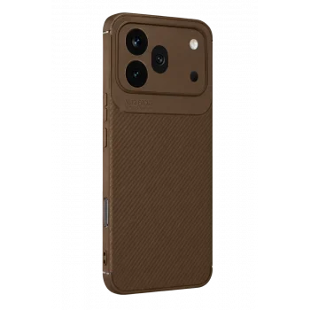 Mey İthalat®  Huawei Honor 600 Pro Auto Focus Karbon Kapak - Kahverengi