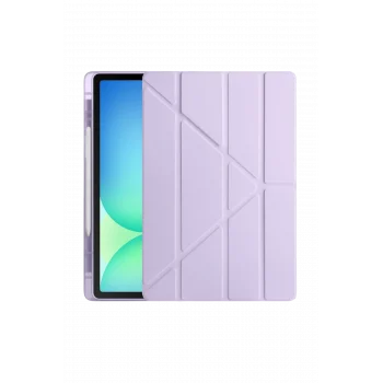 Mey İthalat®  Huawei Honor Pad X9 11.5 Kılıf Kalemlikli Mars Tablet Kılıfı - Lavender
