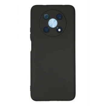 Mey İthalat®  Huawei Nova Y90 Kılıf Nano içi Kadife Silikon - Siyah
