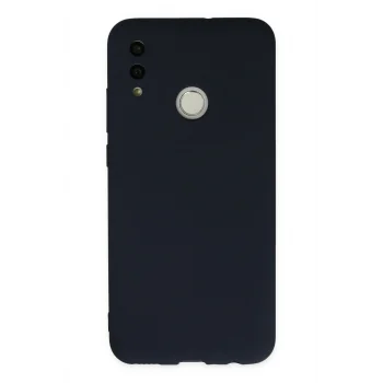 Mey İthalat®  Huawei P Smart 2019 Kılıf Nano içi Kadife Silikon - Lacivert