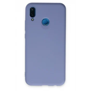 Mey İthalat®  Huawei P20 Lite Kılıf Nano içi Kadife Silikon - Lila