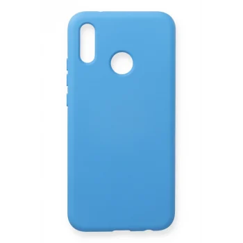 Mey İthalat®  Huawei P20 Lite Kılıf Nano içi Kadife Silikon - Mavi