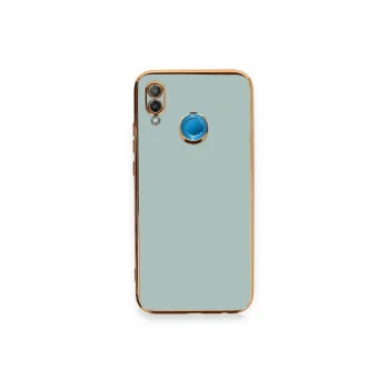 Mey İthalat®  Huawei P20 Lite Kılıf Volet Silikon - Açık Yeşil