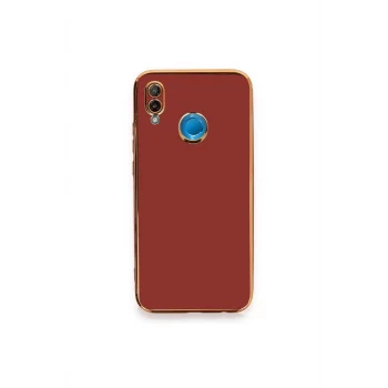 Mey İthalat®  Huawei P20 Lite Kılıf Volet Silikon - Kırmızı