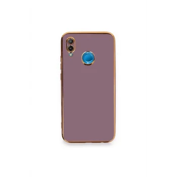 Mey İthalat®  Huawei P20 Lite Kılıf Volet Silikon - Mor