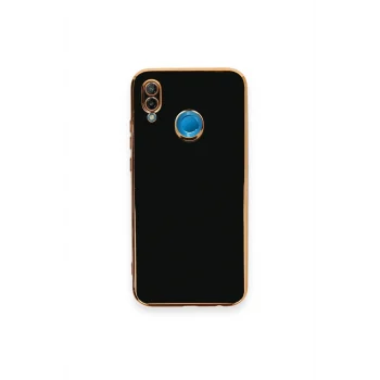 Mey İthalat®  Huawei P20 Lite Kılıf Volet Silikon - Siyah