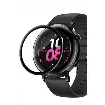Mey İthalat®  Huawei Watch GT2e Polymer Nano Ekran Koruyucu - Şeffaf