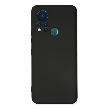 Mey İthalat®  İnfinix Hot 11s Kılıf Nano içi Kadife Silikon - Siyah