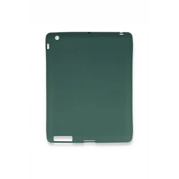 Mey İthalat®   iPad 4 9.7 Kılıf Evo Tablet Silikon - Yeşil