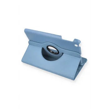 Mey İthalat®   iPad Mini 1 Kılıf 360 Tablet Deri Kılıf - Turkuaz