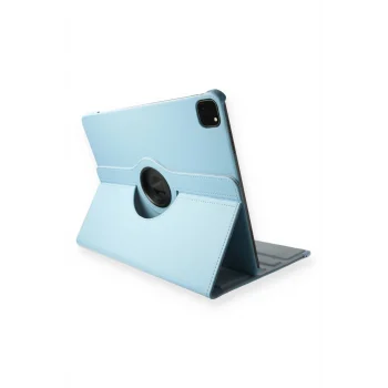 Mey İthalat®   iPad Pro 11 (2020) Kılıf 360 Tablet Deri Kılıf - Turkuaz