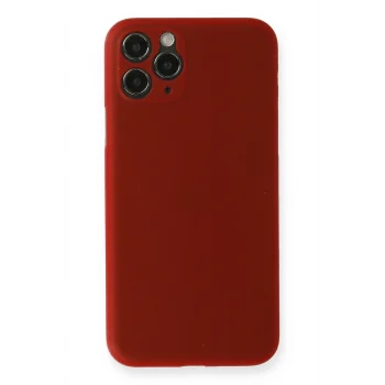 Mey İthalat®   iPhone 11 Pro Kılıf PP Ultra İnce Kapak - Kırmızı