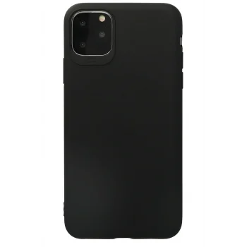 Mey İthalat®   iPhone 11 Pro Max Kılıf First Silikon - Siyah