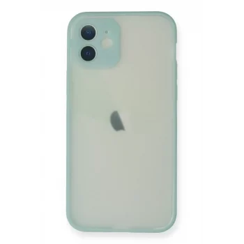 Mey İthalat®   iPhone 11 Pro Max Kılıf Montreal Silikon Kapak - Turkuaz