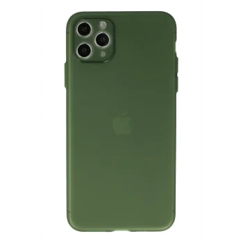 Mey İthalat®   iPhone 11 Pro Max Kılıf Puma Silikon - Yeşil