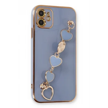 Mey İthalat®   iPhone 12 Kılıf Esila Silikon - Gri