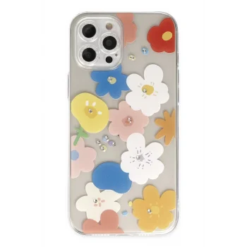 Mey İthalat®   iPhone 12 Pro Kılıf Lucky Silikon - Lucky 8