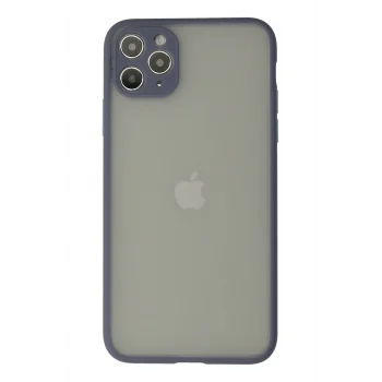 Mey İthalat®   iPhone 12 Pro Kılıf Montreal Silikon Kapak - Gri