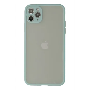 Mey İthalat®   iPhone 12 Pro Kılıf Montreal Silikon Kapak - Turkuaz